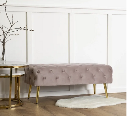 Лава оксамитова MEBEL ELITE VERA Velvet Рожевий