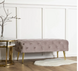 Лава оксамитова MEBEL ELITE VERA Velvet Рожевий