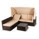 Комплект садових меблів MEBEL ELITE CALIENTE Бежевий