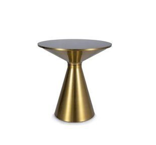 Журнальний столик SETI 50x50 см Чорний / Золото SIGNAL