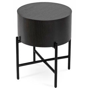 Журнальный стол MEBEL ELITE CEVES 40*40 см Чорный