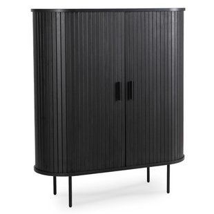Комод MEBEL ELITE TRISH 100 см Черный
