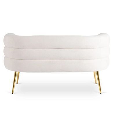 Диван MEBEL ELITE NANTES Кремовый