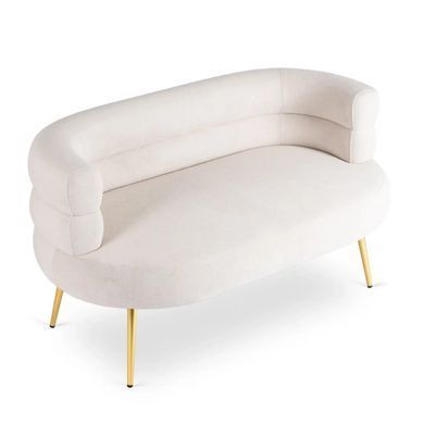 Диван MEBEL ELITE NANTES Кремовый