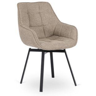 Обеденный стул поворотный MEBEL ELITE LUNA 2 Бежевый