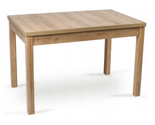 Стол раскладной MEBEL ELITE SKUBI 120-160х75 см дуб ривьера