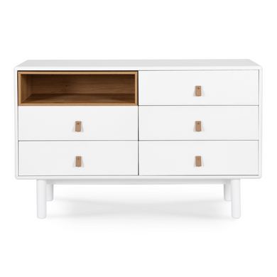 Комод MEBEL ELITE NAOMI Білий