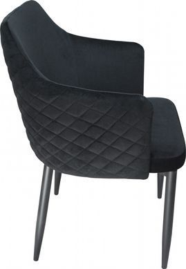 Стілець Astor Velvet Чорний SIGNAL