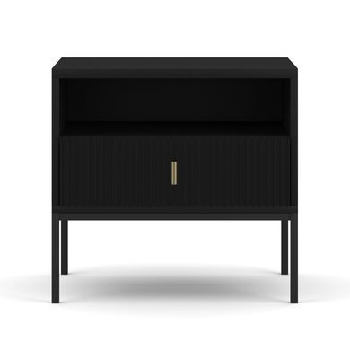 Тумба прикроватная MEBEL ELITE MARCOS Черный