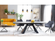 Стол Salvadore Ceramic II 120(180)x80 см Серый / Черный Мат SIGNAL