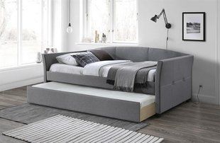 Кровать Sanna Серый 90х200 см HALMAR