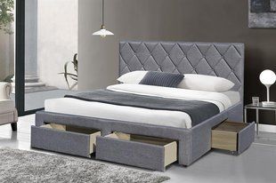 Кровать Betina Серый 160х200 см HALMAR