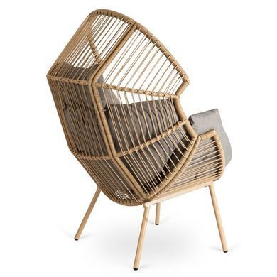 Садовое кресло с подставкой MEBEL ELITE PORTLAND Дерево