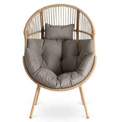Садовое кресло с подставкой MEBEL ELITE PORTLAND Дерево