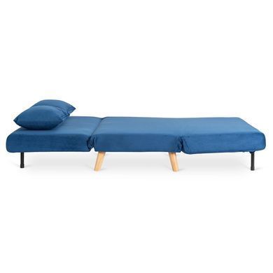 Диван раскладной MEBEL ELITE MARRY 2 Welur Синий