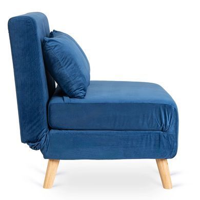 Диван раскладной MEBEL ELITE MARRY 2 Welur Синий