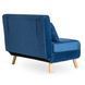 Диван раскладной MEBEL ELITE MARRY 2 Welur Синий