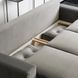 Диван 3-х местный бархатный MEBEL ELITE EMIL Velvet 230 см Серый