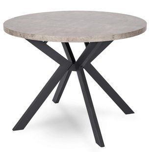 Раскладной обеденный стол MEBEL ELITE DORIAN 80(160)*80 Бетон