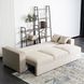 Диван 3-х місний оксамитовий MEBEL ELITE NICOLO Velvet 238 см бежевий