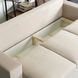 Диван 3-х місний оксамитовий MEBEL ELITE NICOLO Velvet 238 см бежевий