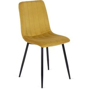 Стул бархатный MEBEL ELITE IBIS Velvet Горчица
