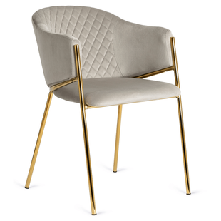 Кресло MEBEL ELITE INNES Velvet Серое
