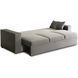 Диван 3-х местный бархатный MEBEL ELITE NICOLO Velvet 238 см серый