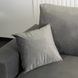 Диван 3-х местный бархатный MEBEL ELITE NICOLO Velvet 238 см серый
