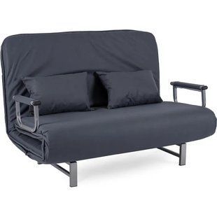 Диван раскладной MEBEL ELITE DARK 2 ткань: серый