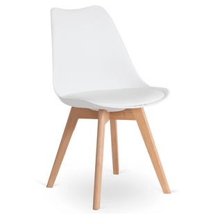 Обеденный стул MEBEL ELITE SCANDI Белый