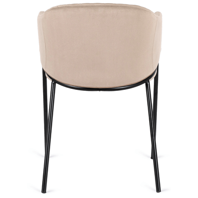 Кресло MEBEL ELITE INNES 2 Velvet Бежевый