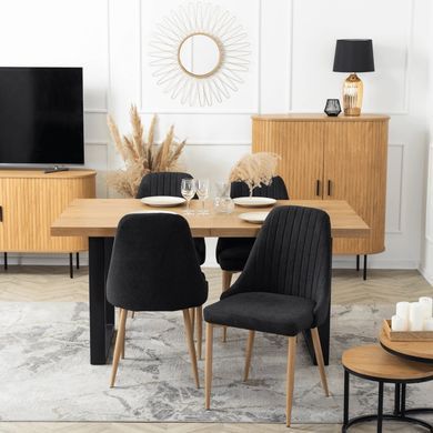 Стул MEBEL ELITE TORINO ткань: Черный