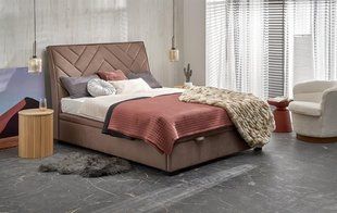 Кровать CONTINENTAL-1 Бежевый 160x200 см HALMAR