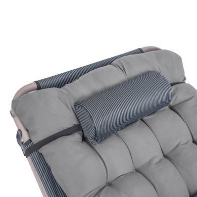 Складной шезлонг MEBEL ELITE SATURN Серый