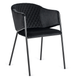 Кресло MEBEL ELITE INNES 2 Velvet Черный