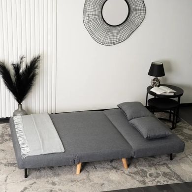 Диван раскладной MEBEL ELITE MARRY 2 ткань: серый