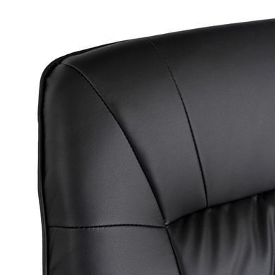 Крісло м'яке масажне з реклайнером MEBEL ELITE WEST Чорний