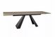 Стіл Salvadore Ceramic BRĄZ SABBIA 160(240)х90 см Світло Коричневий / Чорний Мат SIGNAL