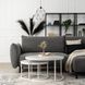 Комплект журнальних столів MEBEL ELITE JACK MAX 2 шт 80*80 см Білий