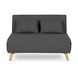 Диван раскладной MEBEL ELITE MARRY 2 ткань: серый