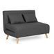 Диван раскладной MEBEL ELITE MARRY 2 ткань: серый