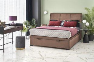 Кровать CONTINENTAL-2 Бежевый 160x200 см HALMAR