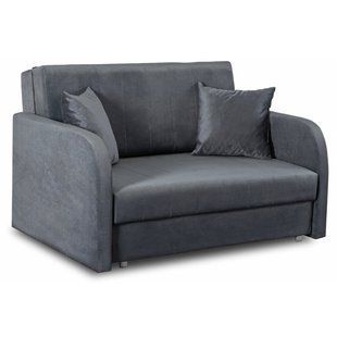 Раскладной диван MEBEL ELITE VERO Welur 2 Серый