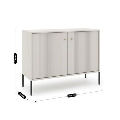 Комод MEBEL ELITE SOFT Кашемір