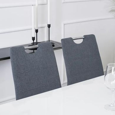 Стул MEBEL ELITE LOPEZ ткань: темно-серый