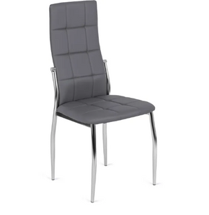 Стул MEBEL ELITE MOLLY экокожа: серый