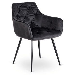 Обеденный стул MEBEL ELITE MODESTO Welur Черный
