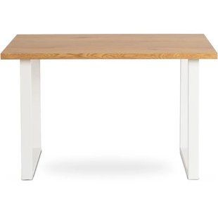 Стол MEBEL ELITE ALTE 2 120х65 см Золотой дуб / Белый