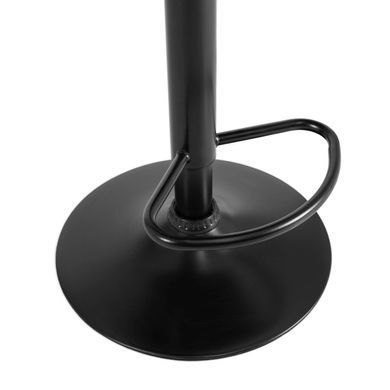 Барний стілець MEBEL ELITE NERO Welur Сірий